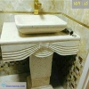 روشویی سنگی تک پایه