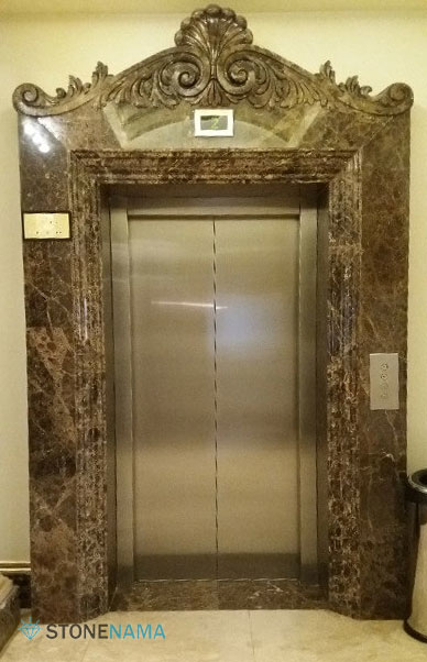 قاب آسانسور سنگی