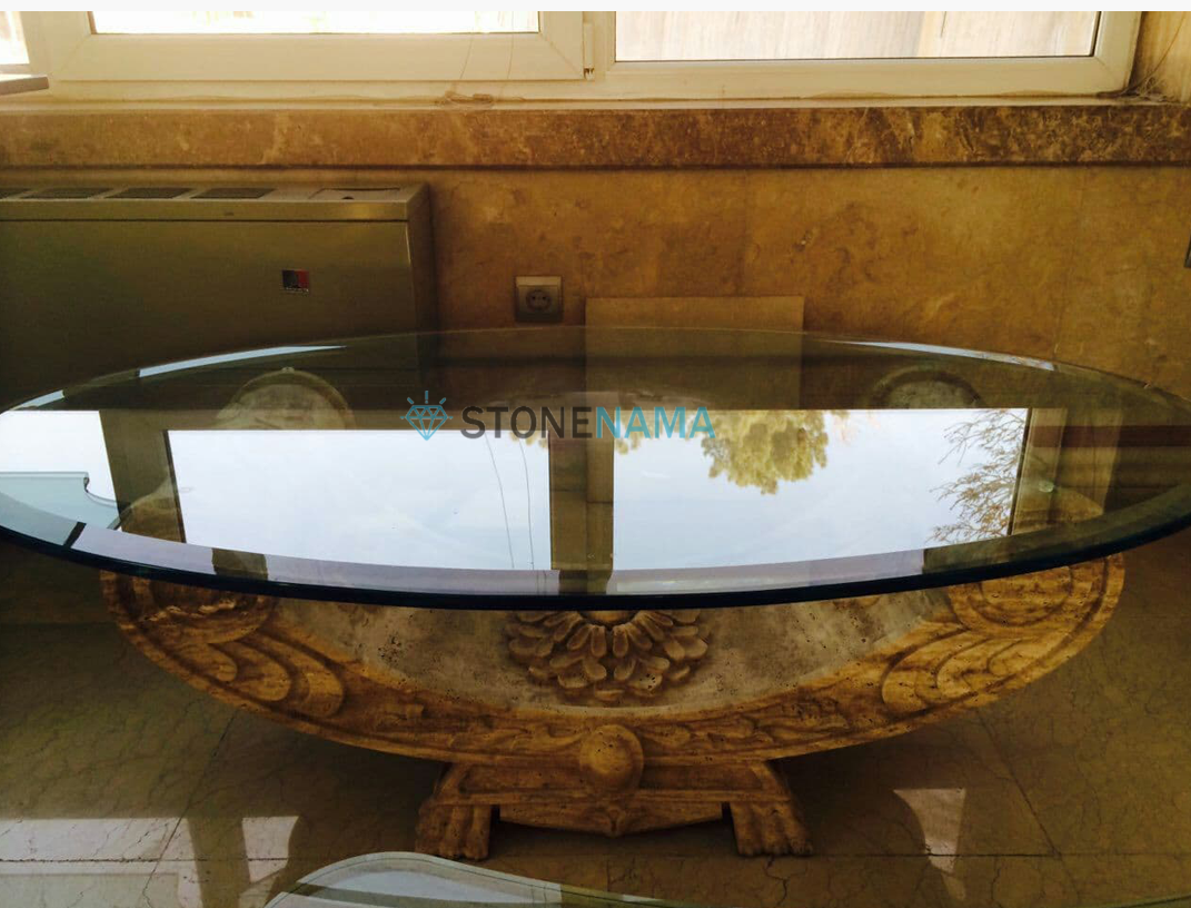 سفارش میز سنگی گرد سفارش میز سنگی گرد