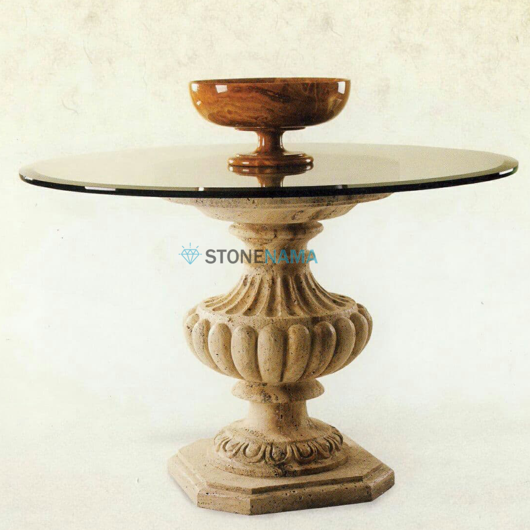 میز سنگی زیبا میز سنگی زیبا